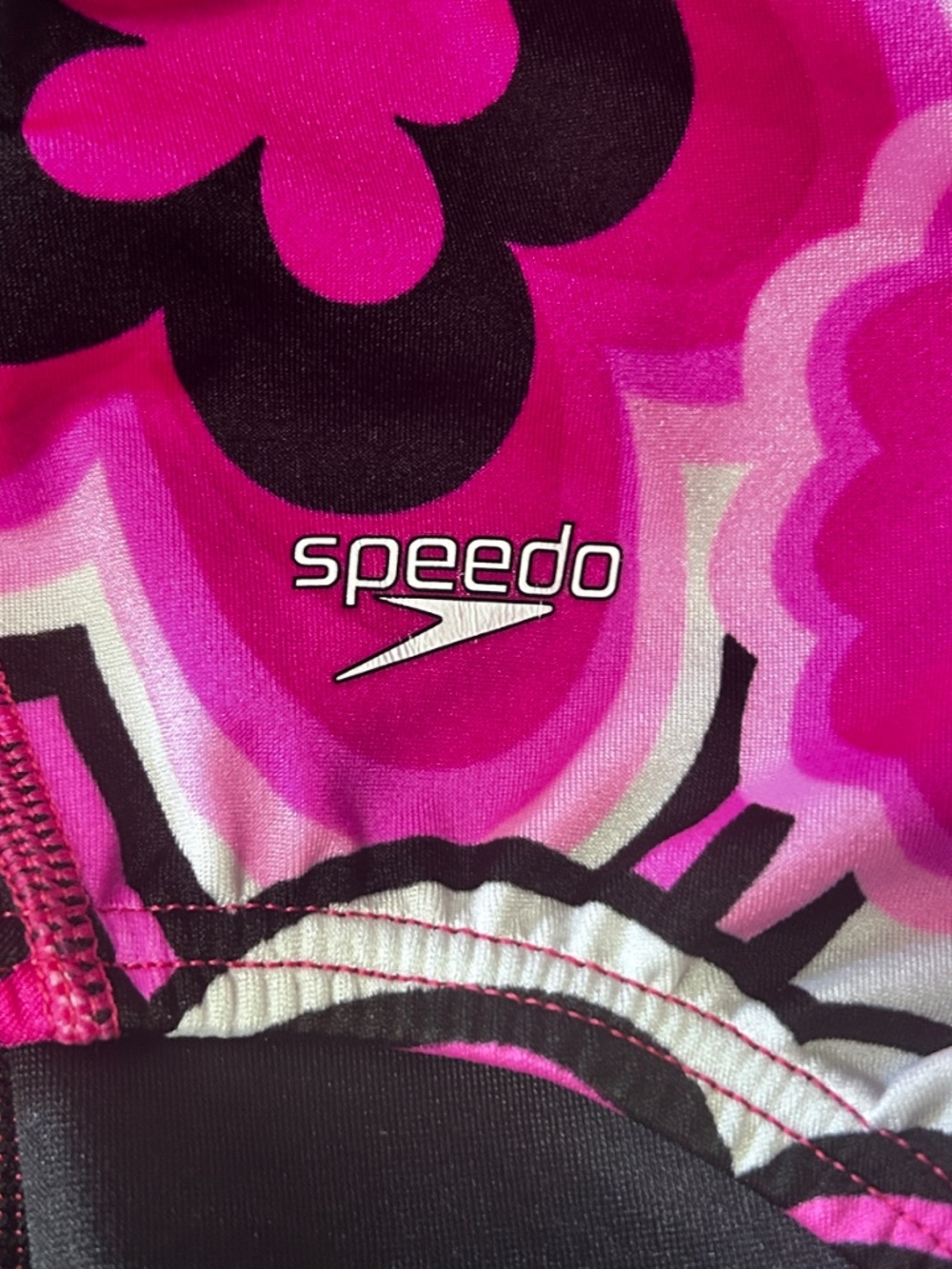 Speedo One Piece Racing Swimsuit Competition Performance Endurance Fly Back RARE - Picture 6 of 11